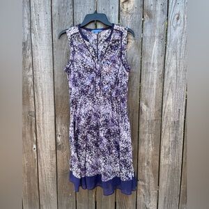 Pretty purple floral dress